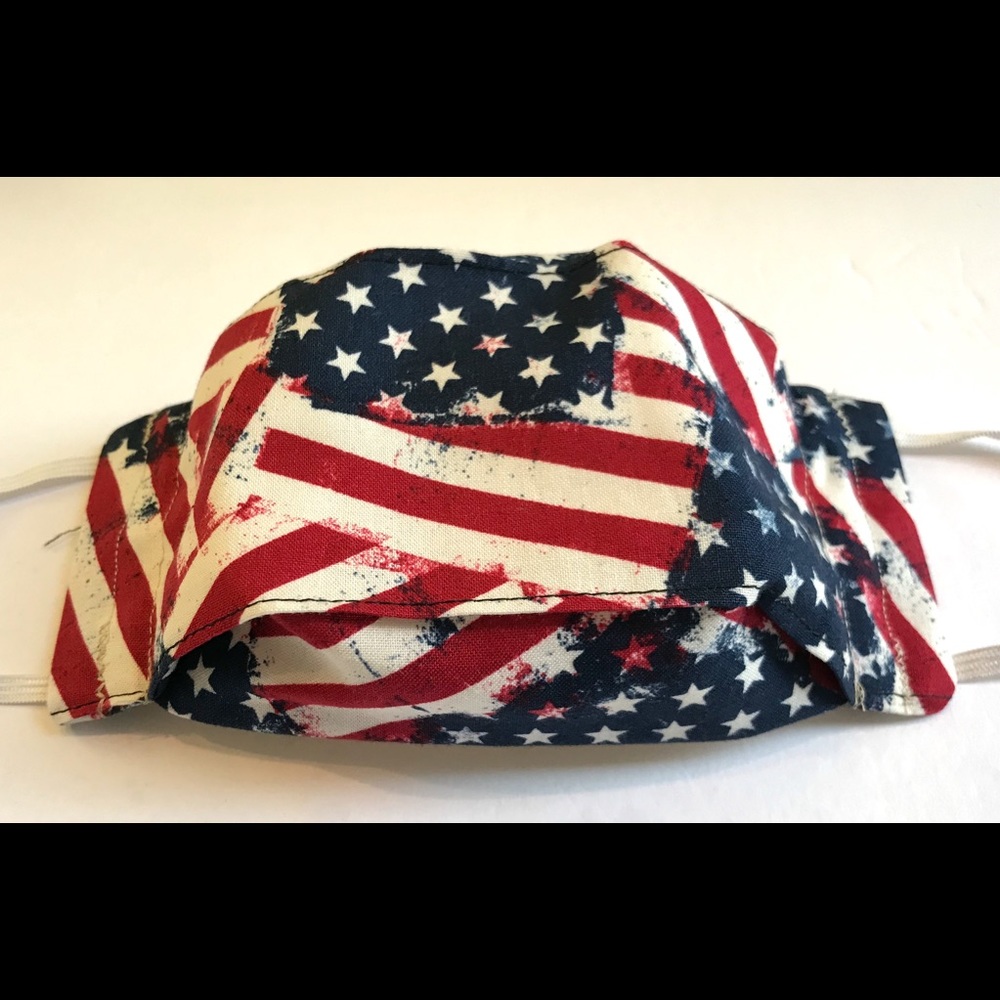 3D-Fit Filter Pocket Cotton Face Mask USA